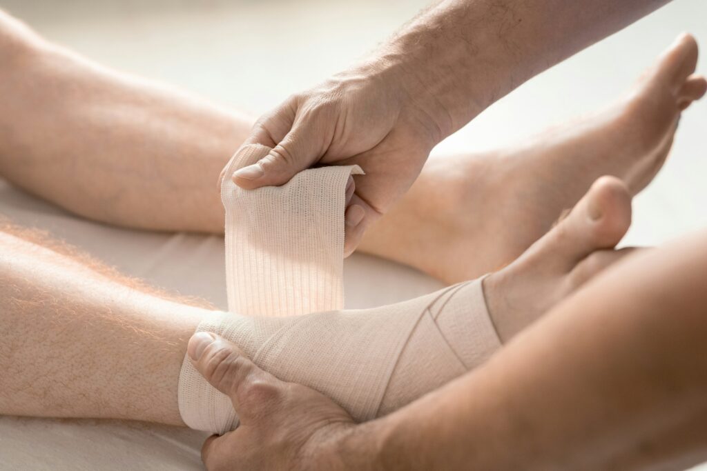 ankle injury
