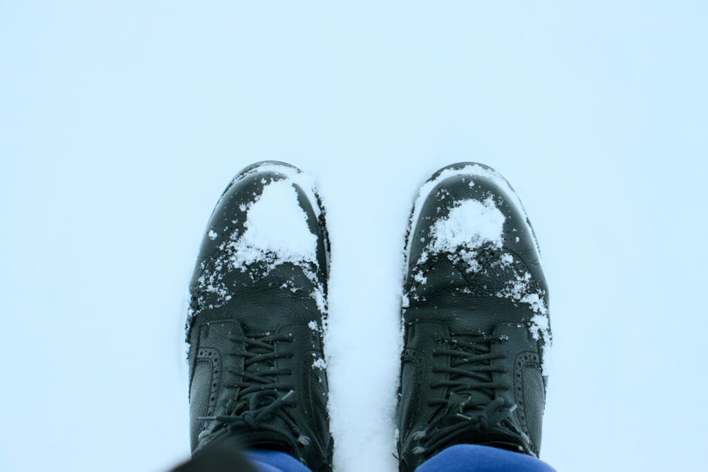winter safe footing
